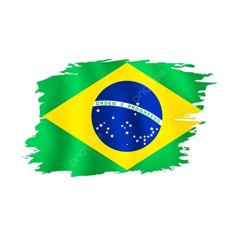 Brazil Flag, Brazil, Brazil Watercolor Flag, Brazil Day PNG and Vector with Transparent ...