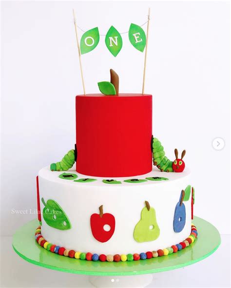 The Very Hungry Caterpillar Birthday Cakes Inspiration - Find Your Cake Inspiration