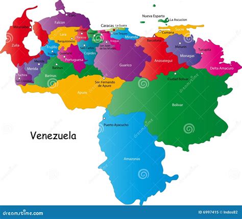 Lista 94+ Foto Mapa De Venezuela Con Estados Y Capitales Alta Definición Completa, 2k, 4k