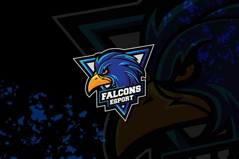 Esport Logo – Mighty Falcon – UI Creative