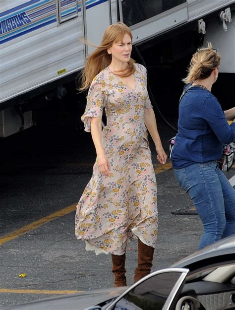 Nicole Kidman – Arriving on the set of 'Big Little Lies' in Los Angeles ...