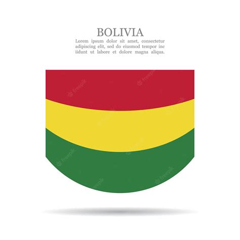 Premium Vector | Bolivia national flag vector icon