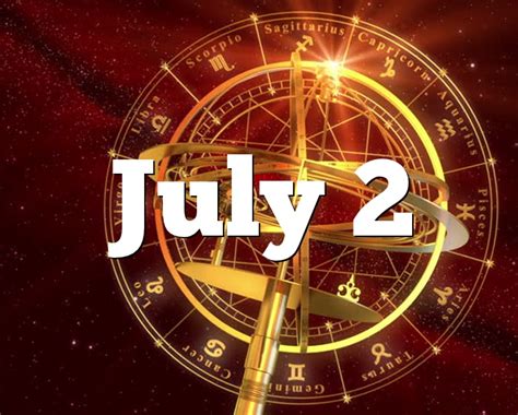 July 2 Birthday horoscope - zodiac sign for July 2th