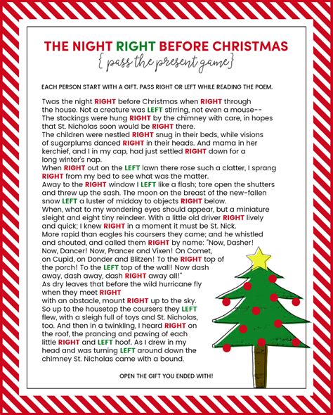 Printable Christmas Story