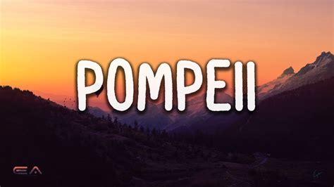 Bastille - Pompeii (Lyrics) - YouTube Music