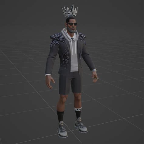 Lebron James - Fortnite 3D Model by Shevraar