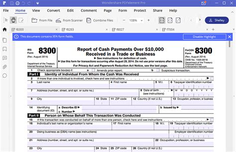 IRS Form 8300- Fill it in a Smart Way