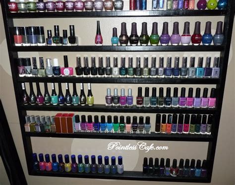 Nail Polish Storage and Collection 2.0 | Pointless Cafe