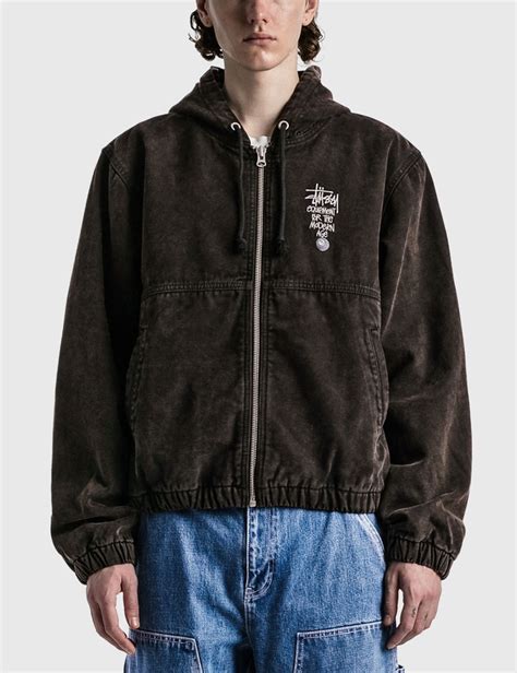 Stüssy - Canvas Insulated Work Jacket | HBX - Globally Curated Fashion and Lifestyle by Hypebeast