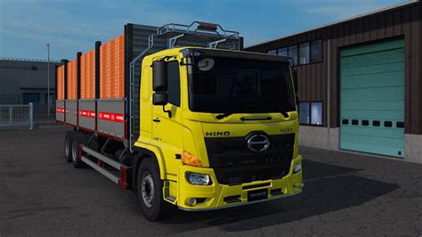 Hino 500 Truck + Interior v1.0 (1.37.x) for ETS2