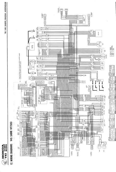 Wiring Diagram For 84 Honda Magna
