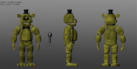 Freddy Fazbear Five Nights At Freddy 3D Print Model | espacopotencial.org.br