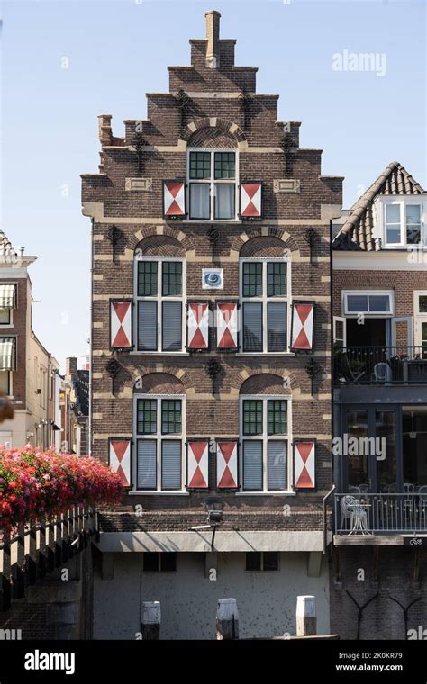 Medieval house front in Gorinchem, the Netherlands Stock Photo - Alamy