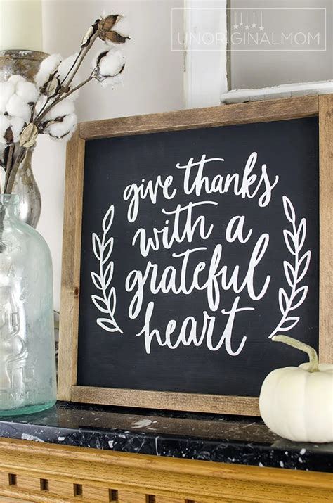 DIY Thanksgiving Signs to Grace Your Home - Mod Podge Rocks