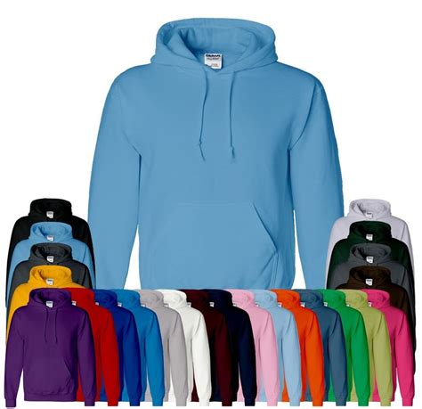 Gildan Color Chart Hoodies