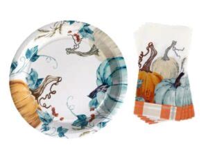 20 Insanely Stylish Thanksgiving Paper Plates - Urban Mamaz