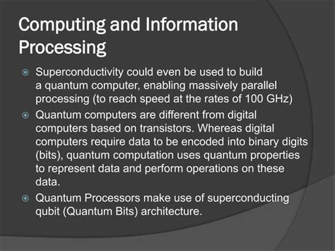 Applications of Superconductivity