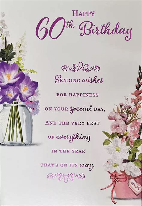 55 Happy 60th Birthday Wishes And Quotes For Special People, 58% OFF