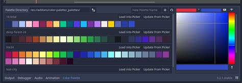 Godot Color Palette