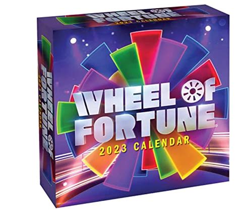 Unlock Your Fortune with Wheel of Fortune Calendar!