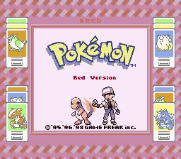 Screenshot of Pokémon Red Version (Game Boy, 1998) - MobyGames