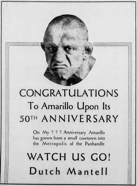 History of Amarillo, Texas: Mantell, Alfred "Dutch" (25 Jul 1881 - 31 ...