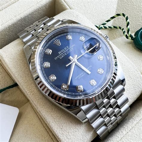 Rolex Datejust 36mm Blue Dial – Shopluxe Consignment