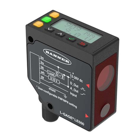 LE Series 1 m Range Laser Displacement Sensor