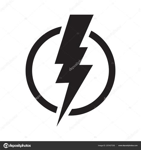 Lightning Electric Power Vector Logo Design Element Energy Thunder ...