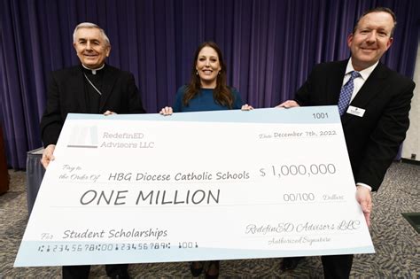 Diocesan Catholic Schools Receive $1M to Support Student Scholarships - The Catholic Witness