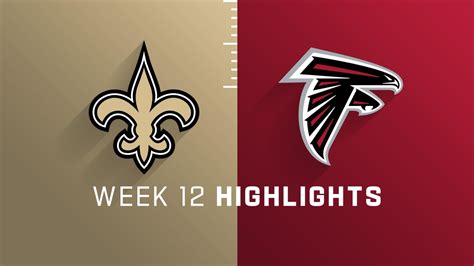 New Orleans Saints vs. Atlanta Falcons highlights | Week 12