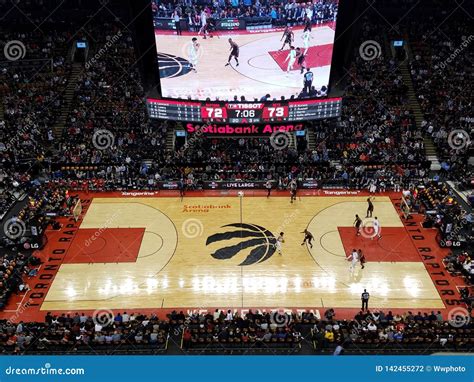 Toronto Raptors at Scotiabank Arena Editorial Photography - Image of ...