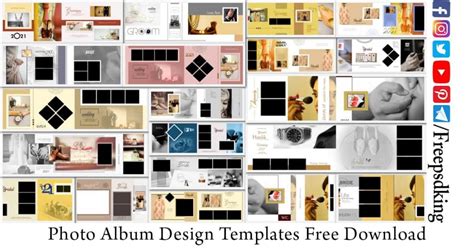 Photo Album Design Templates Free Download - Freepsdking.com