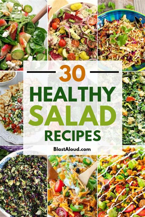 30 Healthy Salad Recipes You Won't Regret Trying