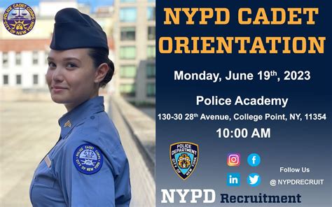 NYPD Transportation Bureau on Twitter: "There is still time to register for the NYPD Cadet ...