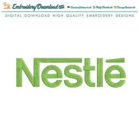 Nestle Logo Embroidery Design Download - EmbroideryDownload