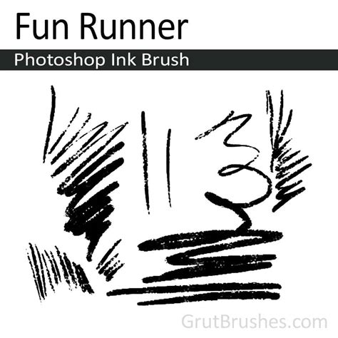 Ballpoint Fine - Photoshop Ink Brush - Grutbrushes.com