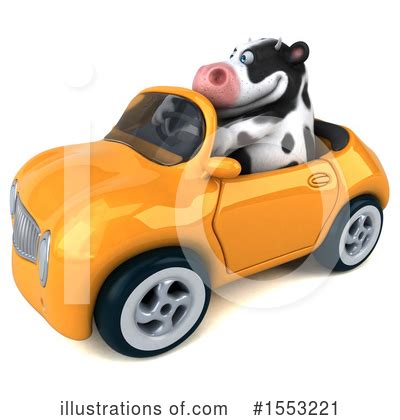 Holstein Cow Clipart #1553221 - Illustration by Julos