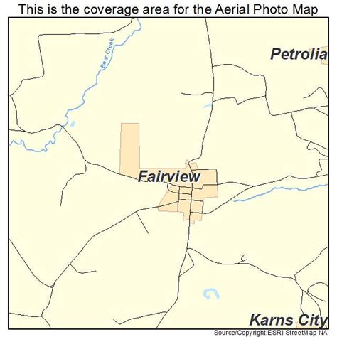 Aerial Photography Map of Fairview, PA Pennsylvania