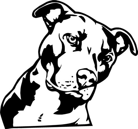 Nice black-ink dog portrait tattoo design - Tattooimages.biz