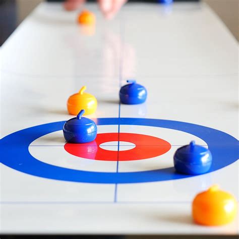 Table Top Curling Game - THE BILLIARDS GUY