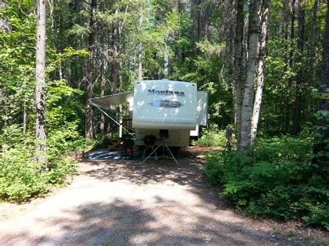 Glacier Campground in West Glacier Montana MT | Campground Views