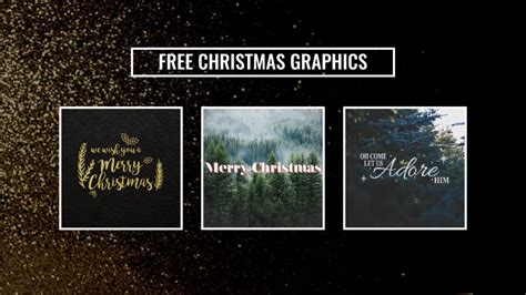 Christmas Graphics for your Church (free) - For Ministry Resources