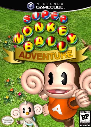 Super Monkey Ball Adventure GameCube Box Art Cover by staceass