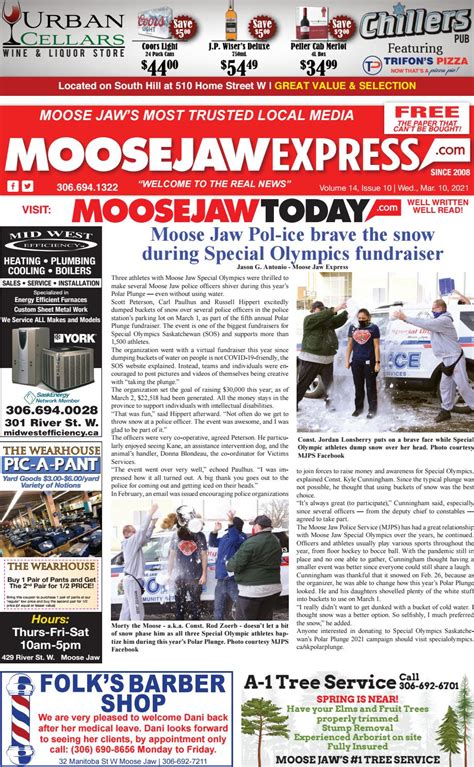 Moose Jaw Express March 10th, 2021 by Moose Jaw Express - Issuu