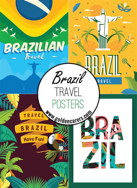 Brazil Travel Posters