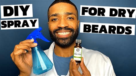 DIY Beard Hydrator Spray For Beard Dryness and Beard Breakage (Perfect ...