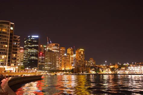 Sydney Harbour at night, Australia