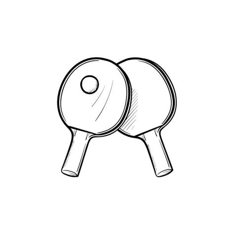 Table Tennis Sketch Sport Table Tennis Racket Illustrations, Royalty-Free Vector Graphics & Clip ...