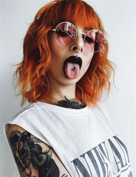 35 Edgy Hair Color Ideas to Try Right Now | Orange hair dye, Edgy hair, Edgy hair color